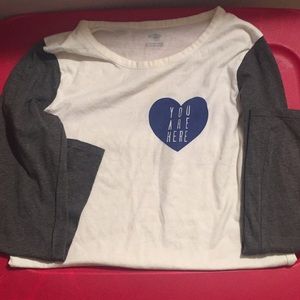 “You are here” shirt